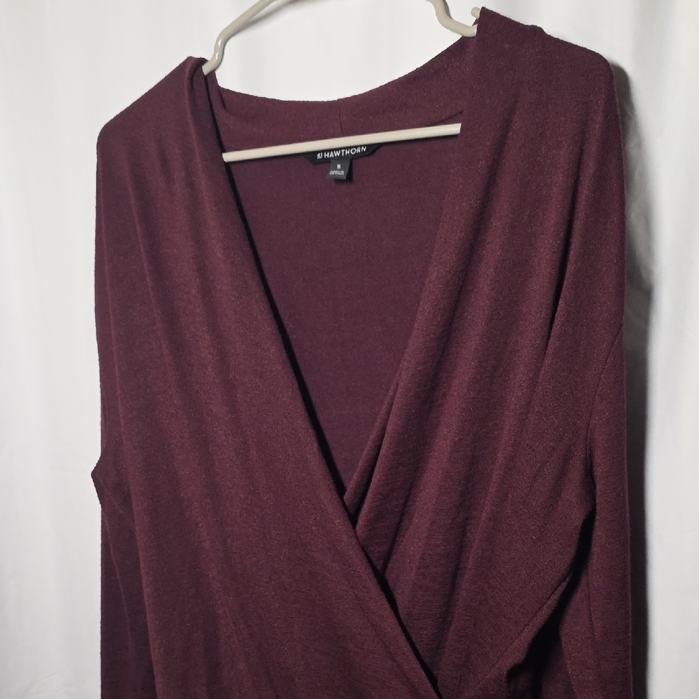 41 Hawthorn Deep Burgundy Top